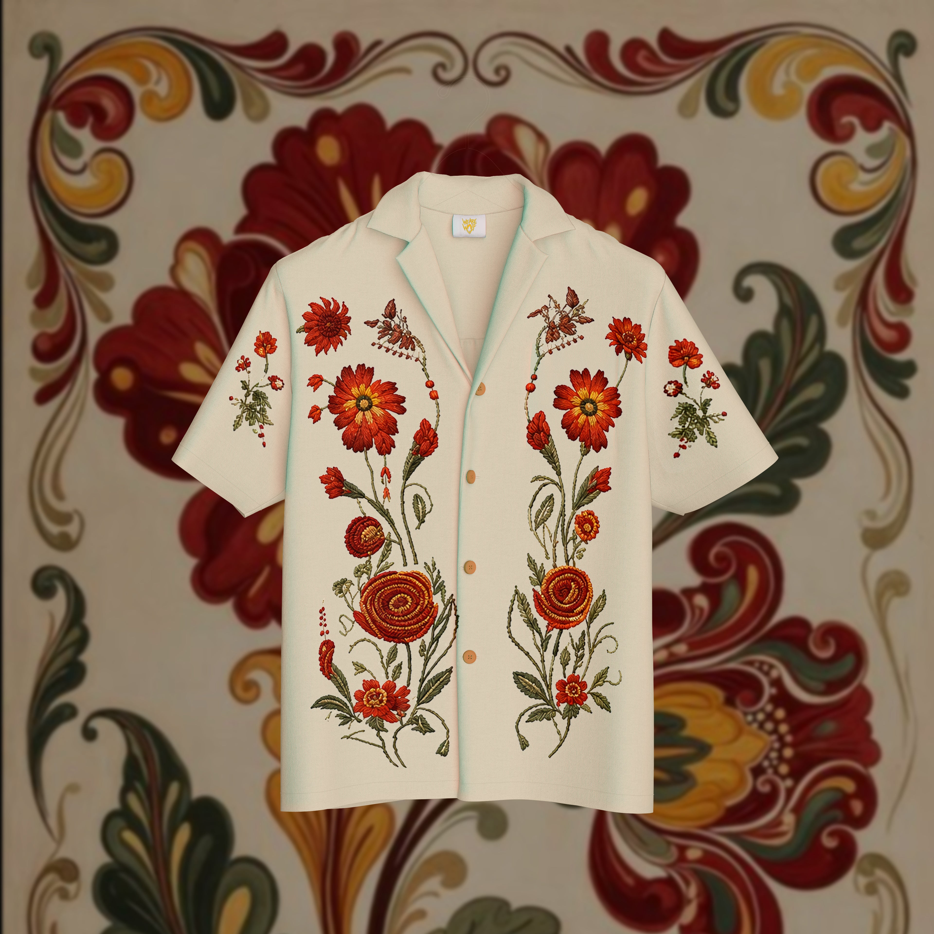 A Spanish Flower Never Dies - Short Sleeve Shirt